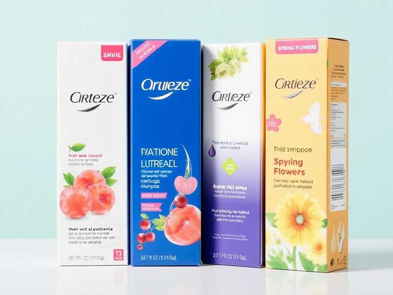 چاپ جعبه شامپو